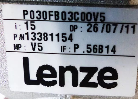 Lenze P030FB03C0OV5