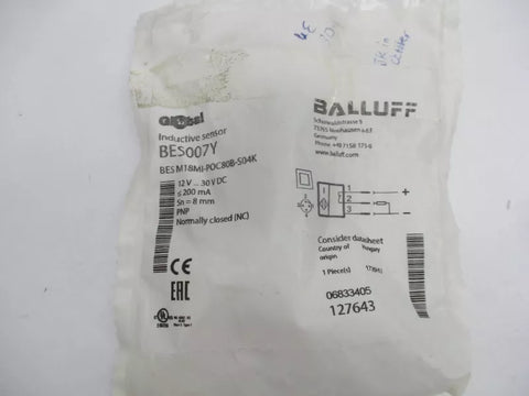 BALLUFF BESM18MI-POC80B-S04K