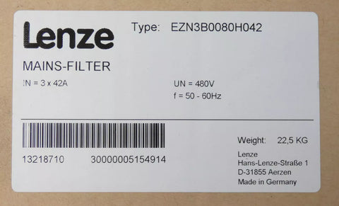 Lenze EZN3B0080H042