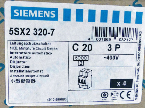 SIEMENS 5SX2 320-7