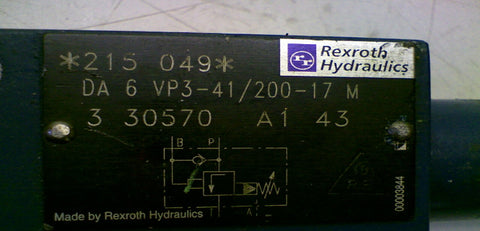 REXROTH DA 6 VP3-41/200-17 M