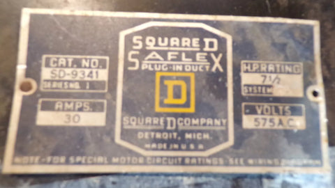 SQUARE D SD-9341