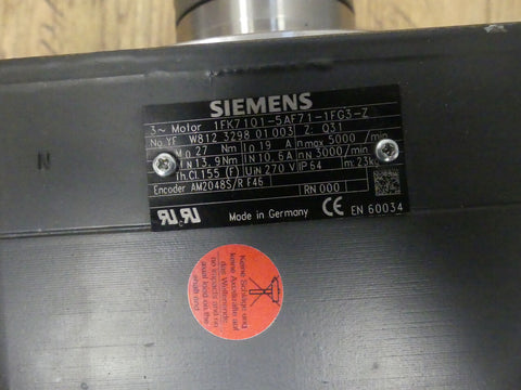 SIEMENS 1FK7101-5AF71-1FG3-Z