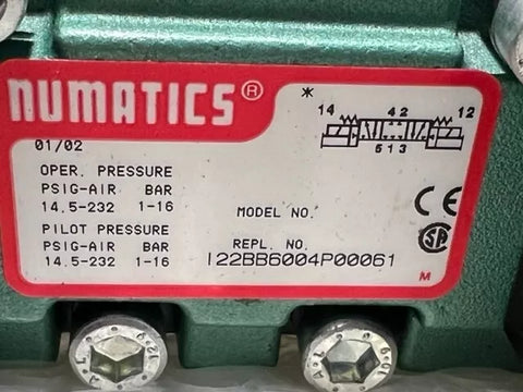 ASCO NUMATICS I22BB6004P00061