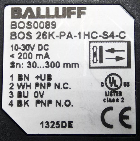 BALLUFF BOS 26K-PA-1HC-S4-C