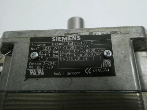 Siemens 1FK6060-6AF71-1EG0-Z