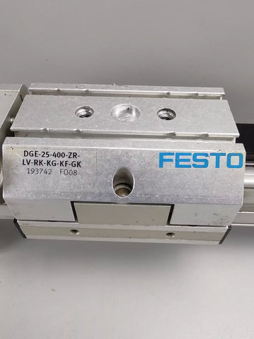 FESTO DGE-25-400-ZR-LV-RK-KG-KF-GK