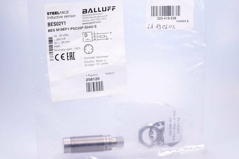 BALLUFF BES M18EF1-PSC20F-S04G-S