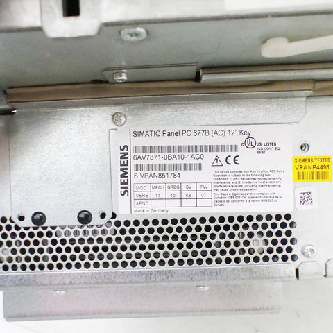 SIEMENS  6AV7871-0BA10-1AC0