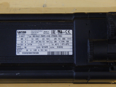 LENZE MCS09L41-RS0P2-A14N-ST500N-R0SU