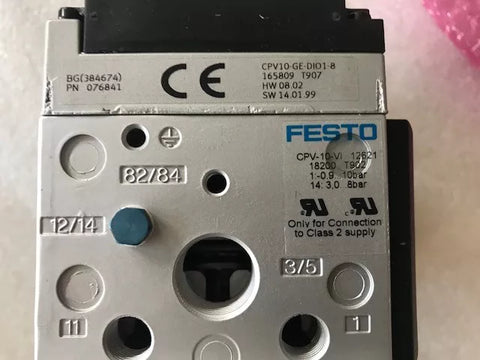 FESTO CPV10-GE-DIO1-8 + CPV10-VI-P8-M7-B