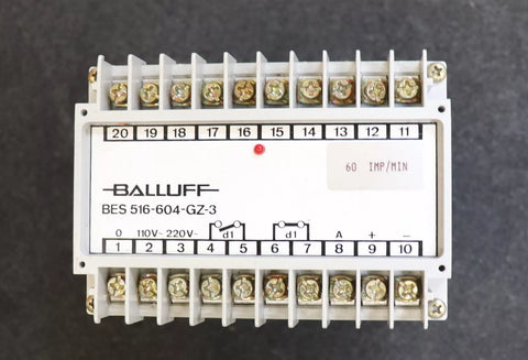 BALLUFF BES 516-604-GZ-3 60 IMP/MIN