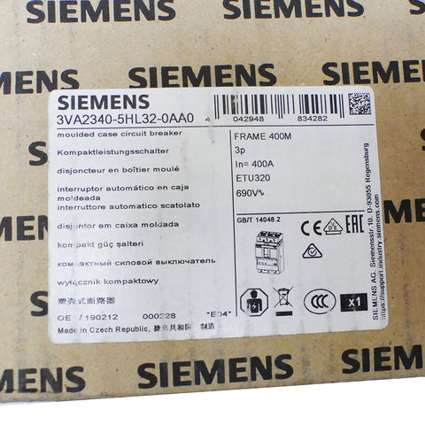 SIEMENS 3VA2340-5HL32-0AA0