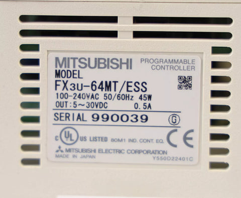 MITSUBISHI FX3U-64MT/ESS