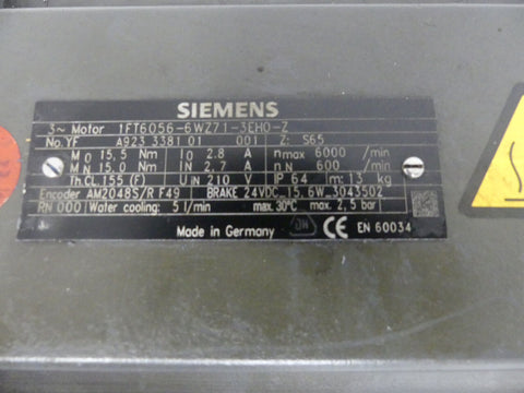 SIEMENS 1FT6056-6WZ71-3EH0-Z