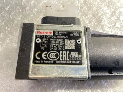 REXROTH HED 8 OH-20/200K14S