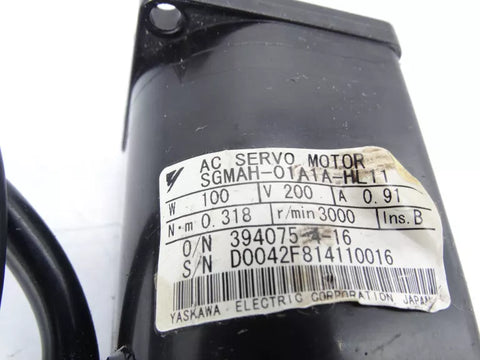 YASKAWA SGMAH-01A1A-HL11