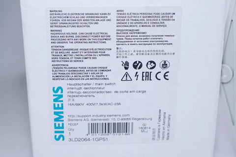 Siemens 3LD2064-1GP51