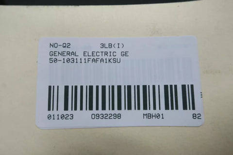 General Electric 50-103111FAFA1KSU