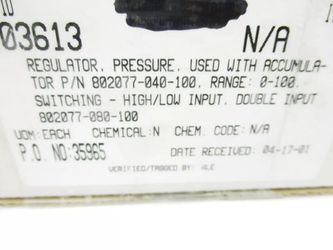 INGERSOLL RAND 802077-040-100