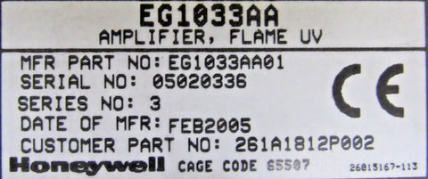 HONEYWELL EG1033AA01