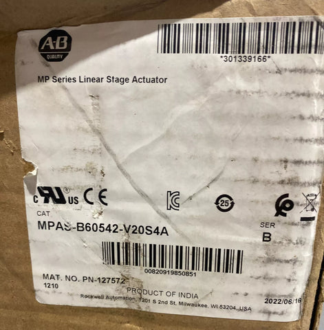 ALLEN BRADLEY  MPAS-B60542-V20S4A