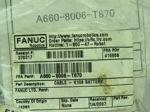 FANUC A660-8006-T870