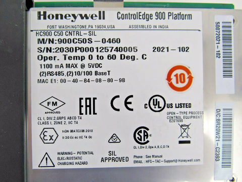 Honeywell 900C50S-0460