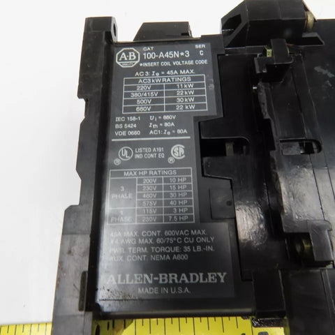 Allen Bradley 100-A45NL3