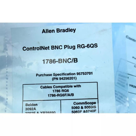 ALLEN BRADLEY 1786-BNC/B