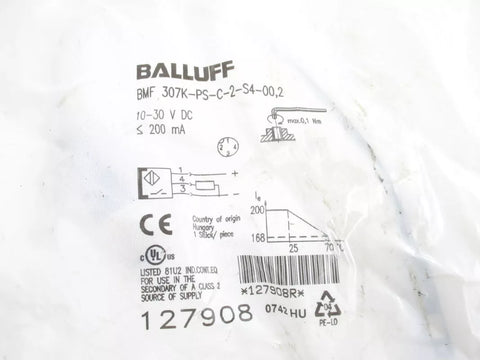 BALLUFF BMF307K-PS-C-2-S4-00,2