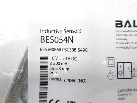 BALLUFF BESM08MI-PSC30B-S49G