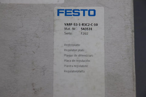 FESTO VABF-S3-1-R3C2-C-10