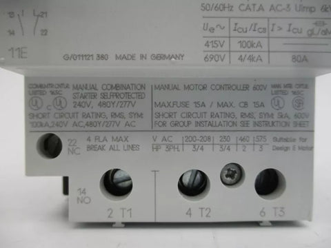 SIEMENS 3VU1600-1MJ00