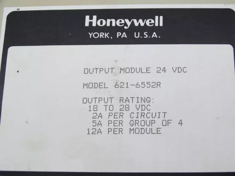 Honeywell 621-6552RC