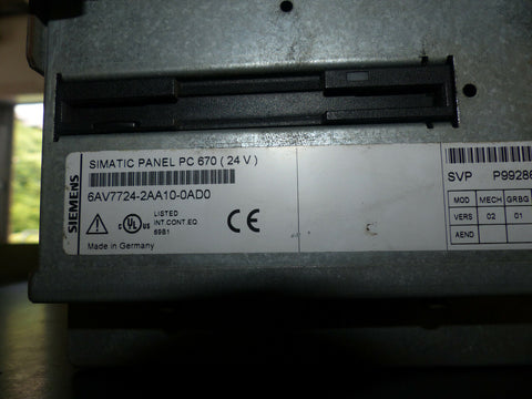 SIEMENS 6AV7724-2AA10-0AD0