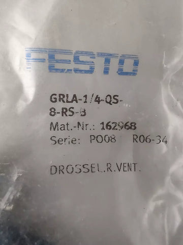 FESTO GRLA-1/4-QS-8-RS-B