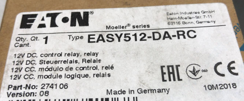 Eaton EASY512-DA-RC