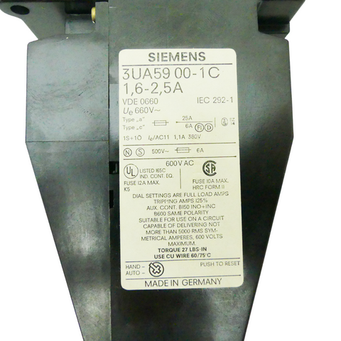 SIEMENS 3UA5900-1C