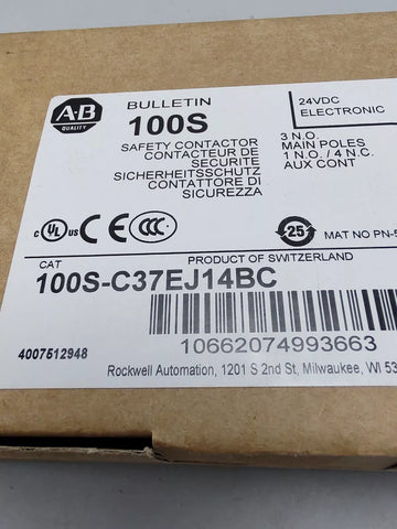 ALLEN BRADLEY 100S-C37EJ14BC