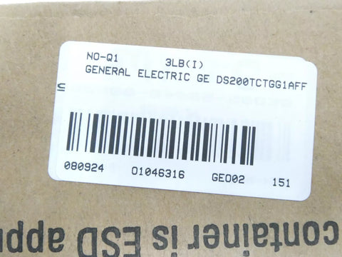 General Electric DS200TCTGG1AFF