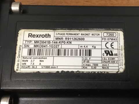 REXROTH MKD041B-144-KP0-KN