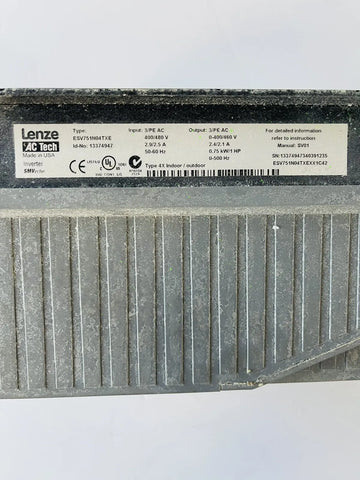 LENZE AC TECHNOLOGY ESV751N04TXE