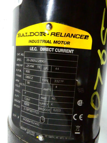 Baldor 33-2605Z289G1