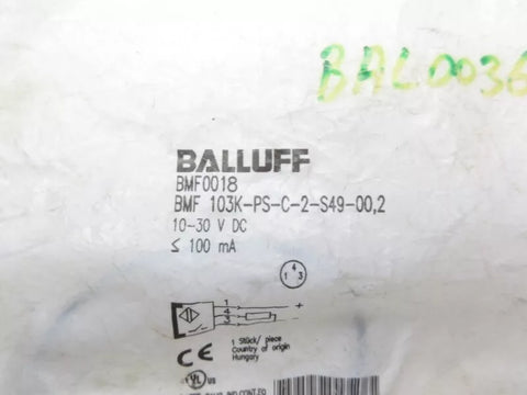 BALLUFF BMF103K-PS-C-2-S49-00,2