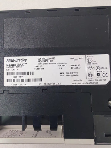 ALLEN BRADLEY 1756L63A
