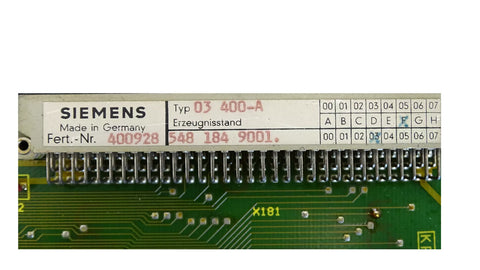 SIEMENS 03400-A