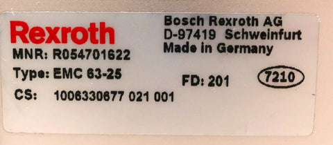 Bosch Rexroth EMC 63-25