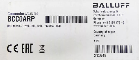 BALLUFF BCC M313-D259-B0-688-PS0334-020