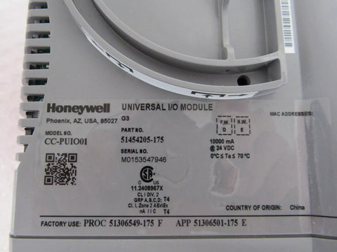 Honeywell CC-PUIO01